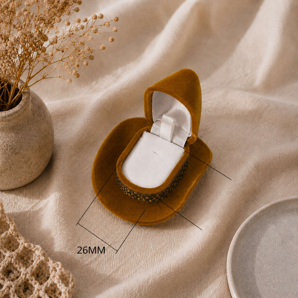 Cowboy Hat Gift Box