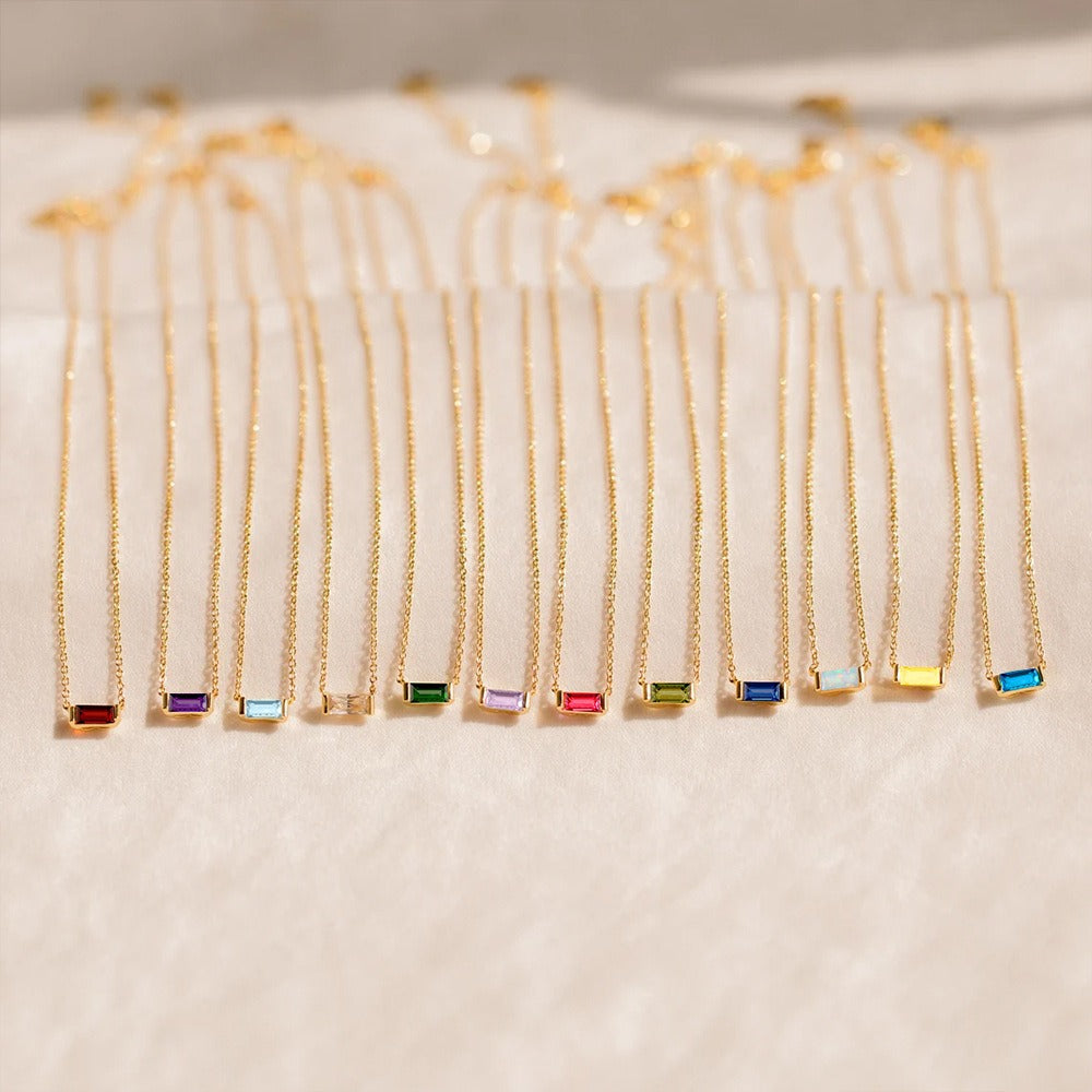 Lunetta Birthstone Whisper Necklace